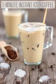 1 Minute Instant Iced Coffee Recipe Happy Foods Tube Recipe Instant Coffee Recipes Instant Iced Coffee Recipe Easy Coffee Recipes