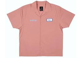 Jordan X Union Mechanic Shirt Rust Pink Fw20
