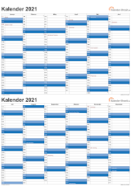 Hele året ugentlige og månedlige layouter. Kalender 2021 Zum Ausdrucken Kostenlos