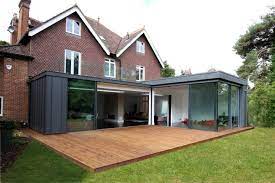 Glass Home Extension Ideas For Modern Homes Homify Flat Roof Extension House Extension Design Minimal Windows