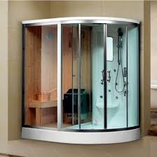 Suppliers of steam room, wet room and shower enclosure wall panelling available in many different colours. China Satin Al Profile Steam Sauna Wet Room With Massage Jets K9707 China Wet Room Sauna Room