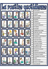La Routine Quotidienne Routine Quotidienne La Routine Quotidienne L Education Francaise
