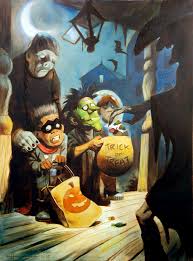 I've been a professional artist for a long time and have done a lot of different things. Halloween Lasts All Year For Artist Mike Hoffman Popcorn Horror