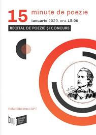 Universitatea politehnica timisoara, timisoara, romania. 15 Minute De Poezie Pe 15 Ianuarie La Ora 15 Eminescu Omagiat La Biblioteca Upt