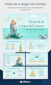 1 durante el proceso de emancipación nacional, la figura fue instaurada. Fiesta De La Virgen Del Carmen Google Slides Powerpoint
