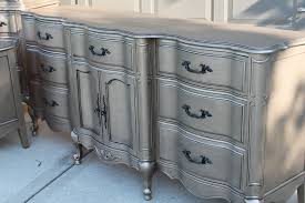 Silver Furniture My Most Talked About Finish The Magic Brush Metallic Painted Furniture Silver Furniture Furniture Finishes
