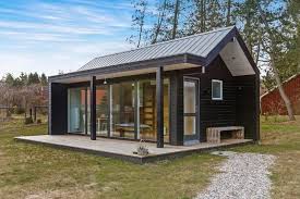 258 Sq Ft Modern Tiny Cabin En 2020 Chalet En Bois Habitable Maison Bois Belles Petites Maisons