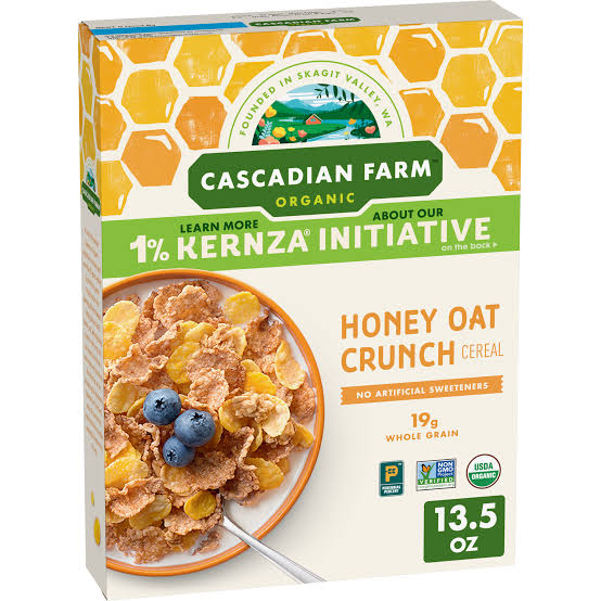 Honey Oat Crunch Cereal | Cascadian Farm Organic