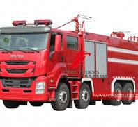Buy ISUZU GIGA foam dry powder firefighting truck,Chinese ...