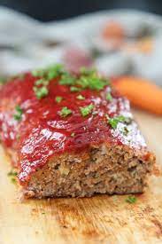 Meatloaf should be cooked for about an hour in the oven. Classic Turkey Meatloaf Cooked By Julie