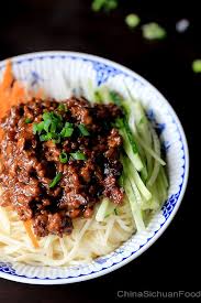 Zha Jiang Mian Minced Pork Noodles Pork Noodles Asian Recipes Asian Cooking