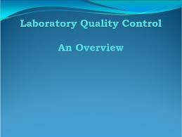 Laboratory Quality Control Ppt Quality Assurance Reference Range