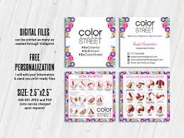 Printable Color Street Square Business Cards Color Street Etsy Enlarge and enhance pictures automatically using ai.