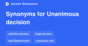 A majority decision is one in which two judges score a fight for one side, and the third judge scores it a draw. What Is The Meaning Of Unanimous In Telugu