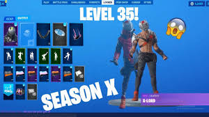 A positive, welcoming subreddit for creating and sharing fortnite battle royale and save the world cosmetic combinations. Level 35 Scavenger X Lord Showcase Fortnite Season X Youtube