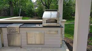 Designing and building one is not even that difficult. Outdoor Kitchen With Painted Wood Finish Modern Patio Toronto By My Outdoor Kitchen Houzz
