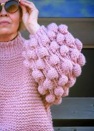 Bernat® little leaves all in a row knit blanket yarn kit $69.99 crochet stories: Bubble Sleeve Sweater Knitting Pattern Oversized Knitted Sweater Pdf Knitting Pattern Bulky Knit Chunky Bomber Pdf Knitting Pattern Sweater Knitting Patterns Knitting Patterns