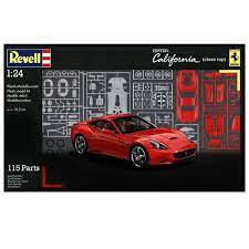 14 x 7 x 5.6 inches weight: Ferrari California Model Car Kit