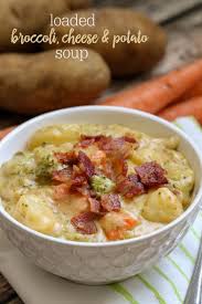 Loaded Broccoli Potato Cheese Soup Recipe Video Lil Luna Recipe Cheese Soup Recipes Broccoli Soup Recipes Recipes