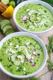 Cold Cucumber Soup Recipe Cold Soup Recipes Cucumber Soup Recipe Cucumber Recipes