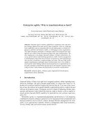 Build and execute the transformation backlog 294 Pdf Enterprise Agility Why Is Transformation So Hard