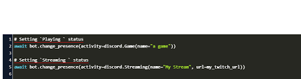 Graphical fortnite stats bot with auto fortnite shop, server status, weekly challenges, rdm drop and fortnite map. Discord Bot Status Python Code Example