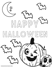 70+ exciting halloween printable coloring pages. Halloween Coloring Pages Free Printable Troubleshooting Motherhood