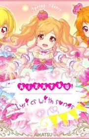 As she encounters all kinds of rivals and learns what it takes to be an idol, she uses her aikatsu cards to challenge countless auditions. Aikatsu Lyrics With Songs Cð–§µspring Wattpad