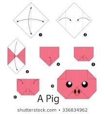 All projects come from instructables.com, are written by paper folding experts, and contain pictures for each step so you can do it yourself. Step By Step Instructions How To Make Origami A Pig Origami Easy Origami Design Origami Diagrams