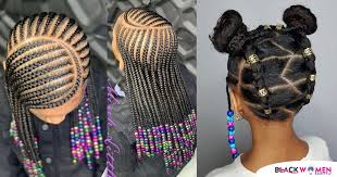 Natural braided hairstyles for black girls with long hair. How Can We Use Hair Accessories On Hair Braids For More Fresh View Braids Hairstyles For Black Kids