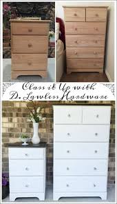 A Classy Furniture Makeover Unfinished Wood Dresser And Nightstand Unfinished Wood Furniture Classy Furniture Furniture Makeover