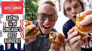 Eating 14 Hamburgers in 2 Hours at TimeOut Chicago's Battle of the Burger