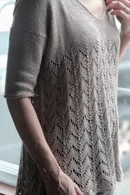 With the knitting patterns you can easily knit many different garments or accessories yourself. Grace Silk Tee Free Knitting Pattern Lace Knitting Patterns Silk Tee Lace Knitting