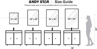 Check spelling or type a new query. Andy Star Wall Mirror 22x30 Contemporary Silver Rectangular Bathroom Mirror Stainless Steel Metal Frame Rounded Corner 2 Deep Set Design Pricepulse