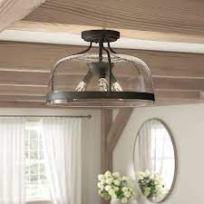 Kitchen Farmhouse Kitchen Light Fixtures Semi Flush Ceiling Lights Flush Mount Kitchen Lighting