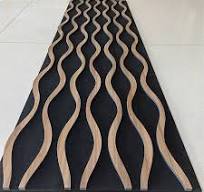 Sound Proofing Material Foam Wood Veneer Slat Acoustic Wall Panels Board