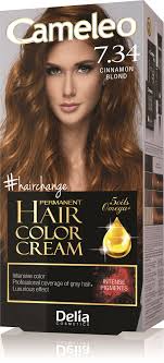 Delia Cameleo Permanent Hair Color Cream 7 34 Cinnamon Blond Www Megastore Com Mt