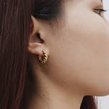 18k Gold Hoops Small 2025