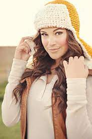 Bomber Ear Flap Hat Lumberjack Hat Pilot Hat Yellow By Shanionie 30 00 Fantastic Clothes Ear Flap Hats Spring Hats