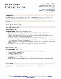 Most people applying for job sent potential employers their resumes and very often it's enough to be hired. Window Cleaner Resume Samples Qwikresume