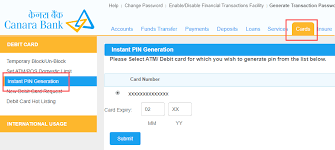 Bank shall not be responsible for any consequences arising out of customers calling any other unverified numbers. How To Generate Canara Bank Atm Pin Online Bankingidea Org