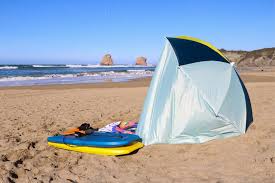 Parasol 2 Person Upf50 Paruv Windstop Turquoise Yellow Dark Green
