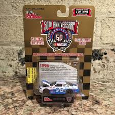 He started ninth and finished 13th in the race, but his connection with the pair of eights didn't end there. Nascar 50th Anniversary Commemorative Series No 96 Bruce Bandstra Issue No 48 Commemoration 50th Anniversary Anniversary