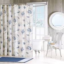 Madison Park Nantucket Fabric Shower Curtain Kohls Beach Shower Curtains Fabric Shower Curtains Bathroom Decor