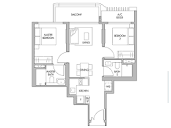 Floorplan | The Tre Ver Condo | Floor Plan Layout & Project Brochure