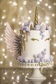 Happy Birthday Glitter Rose Gold Unicorn Cake Unicorn Drip Cake With Meringue Wings Cake By Veronica Arthur Of With Love Confection My Version Of The Ever So Popular Unico Unicorn Cake Cake Drip Cakes
