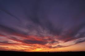 Aesthetic beautiful purple sunset sky. Premium Photo Colorful Clouds On Sunset Sky