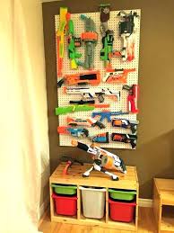 I set out to build a custom nerf gun rack. Pin On Playroom