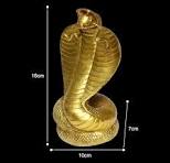 Brass Statu Estatuas de Serpiente de Cobra China Hecha a Mano de latón,  Figura de Riqueza Dorada, decoración del hogar, Regalo Coleccionable BS055  : ...