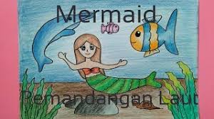 Coloring studiolearn coloring, draw away stress & anxietyhello everyone , i am coloring studio and welcome to my world. Cara Mudah Menggambar Dan Mewarnai Putri Duyung Dengan Pemandangan Laut Youtube